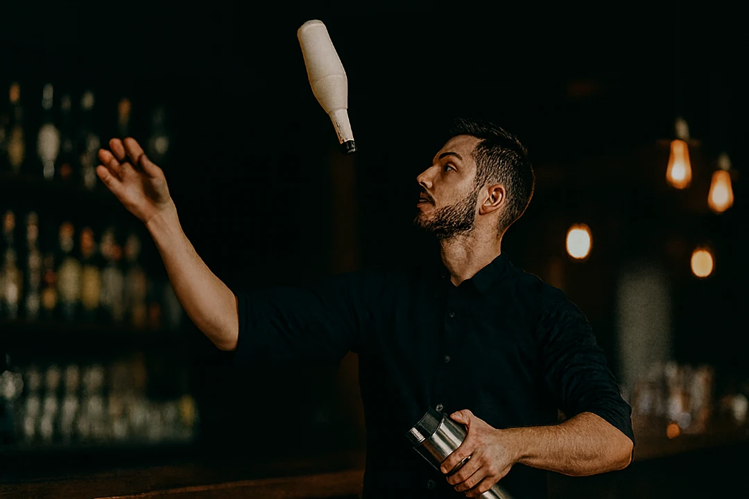 Flair Bartending: Gösteriyi Servise Entegre Etmek