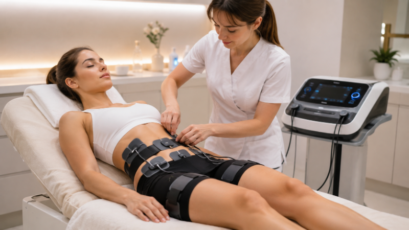 EMS Muscle ile Bölgesel Vücut Uygulamaları